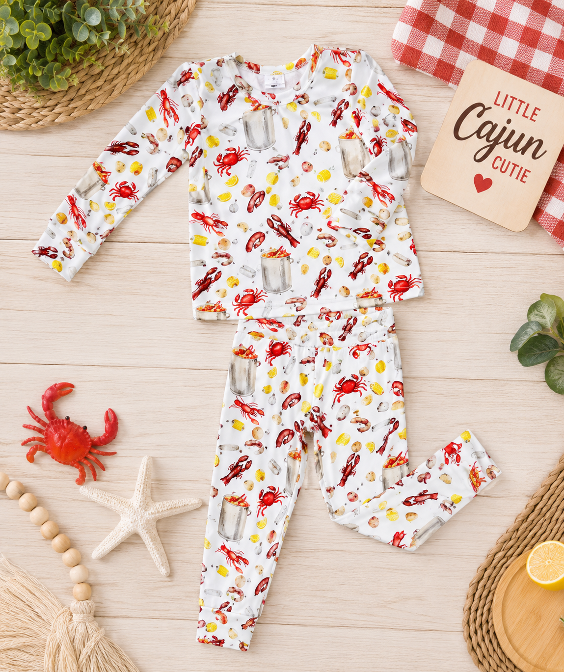 Down Da' Bayou Two-Piece Jammies
Pajama Set