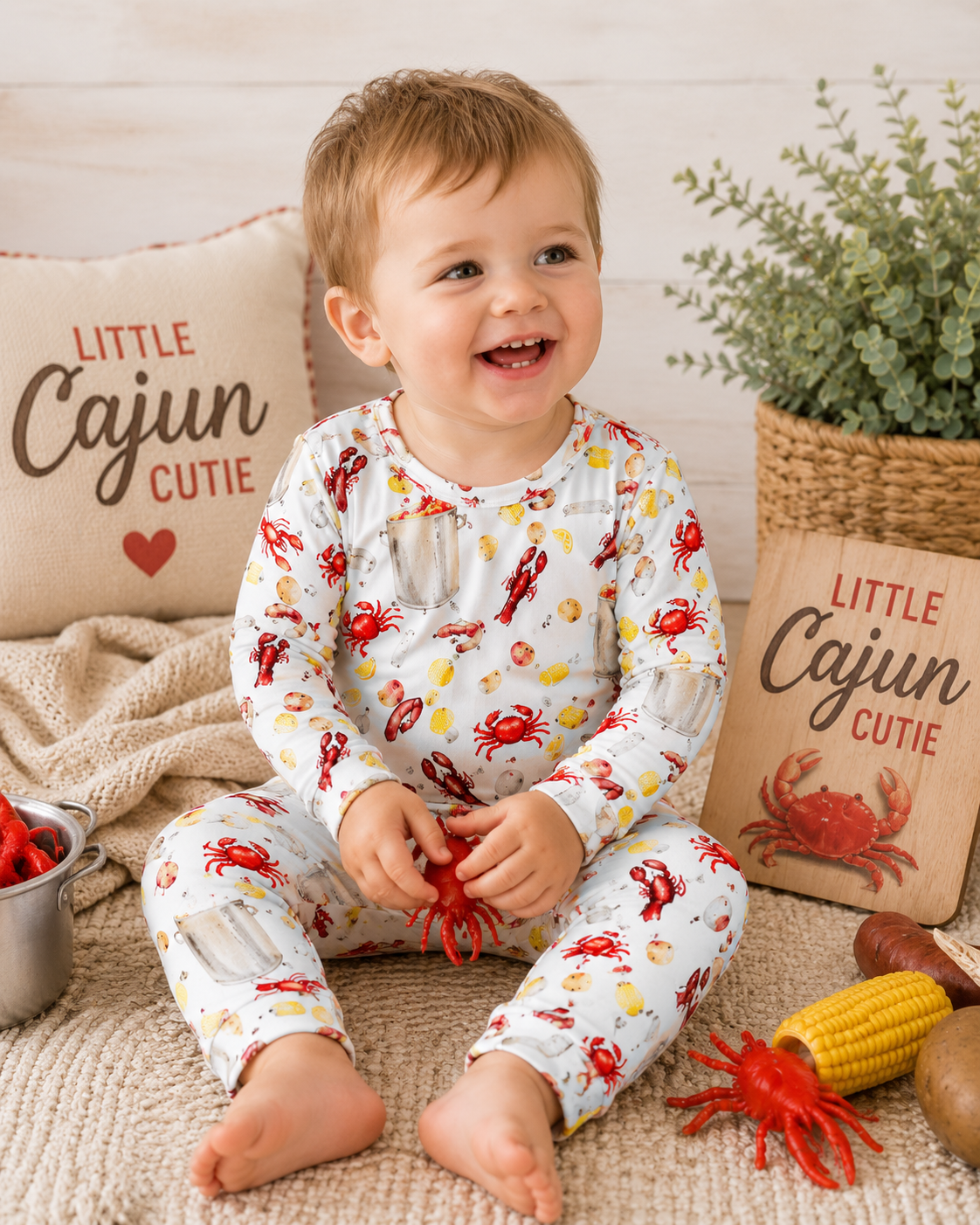 Down Da' Bayou Two-Piece Jammies
Pajama Set