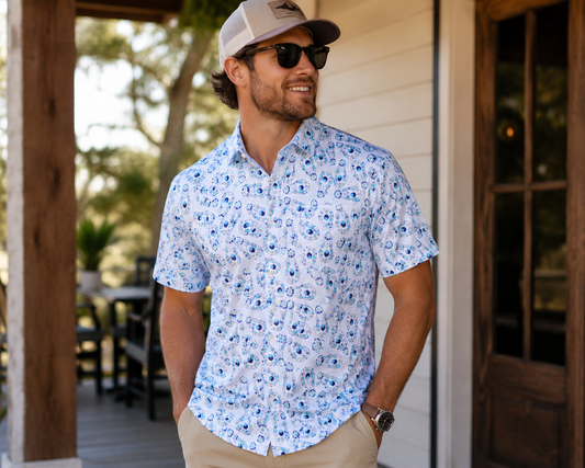 Jackson Oyster Men's Button Down Shirt