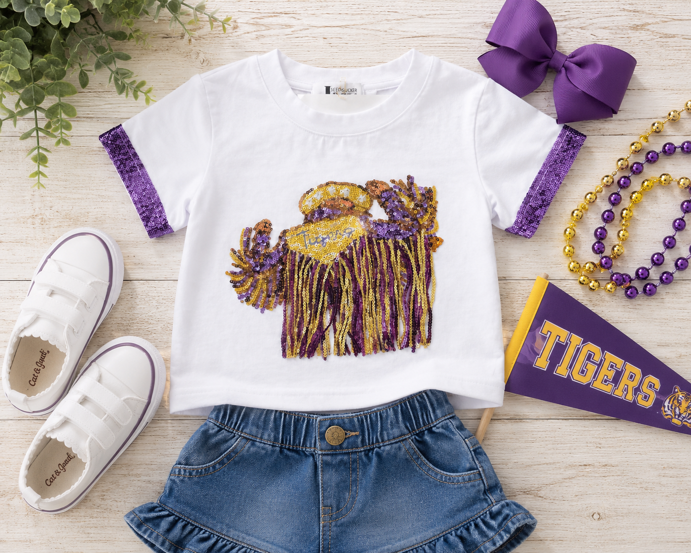 Tigers Tassel Tee