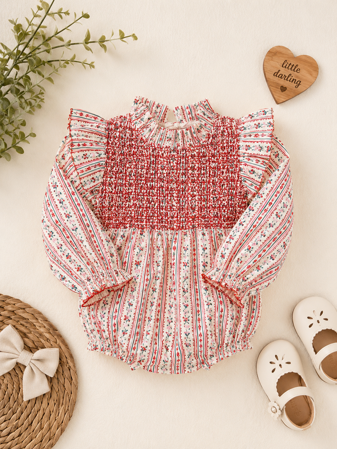 Vintage Candy Cane Bubble