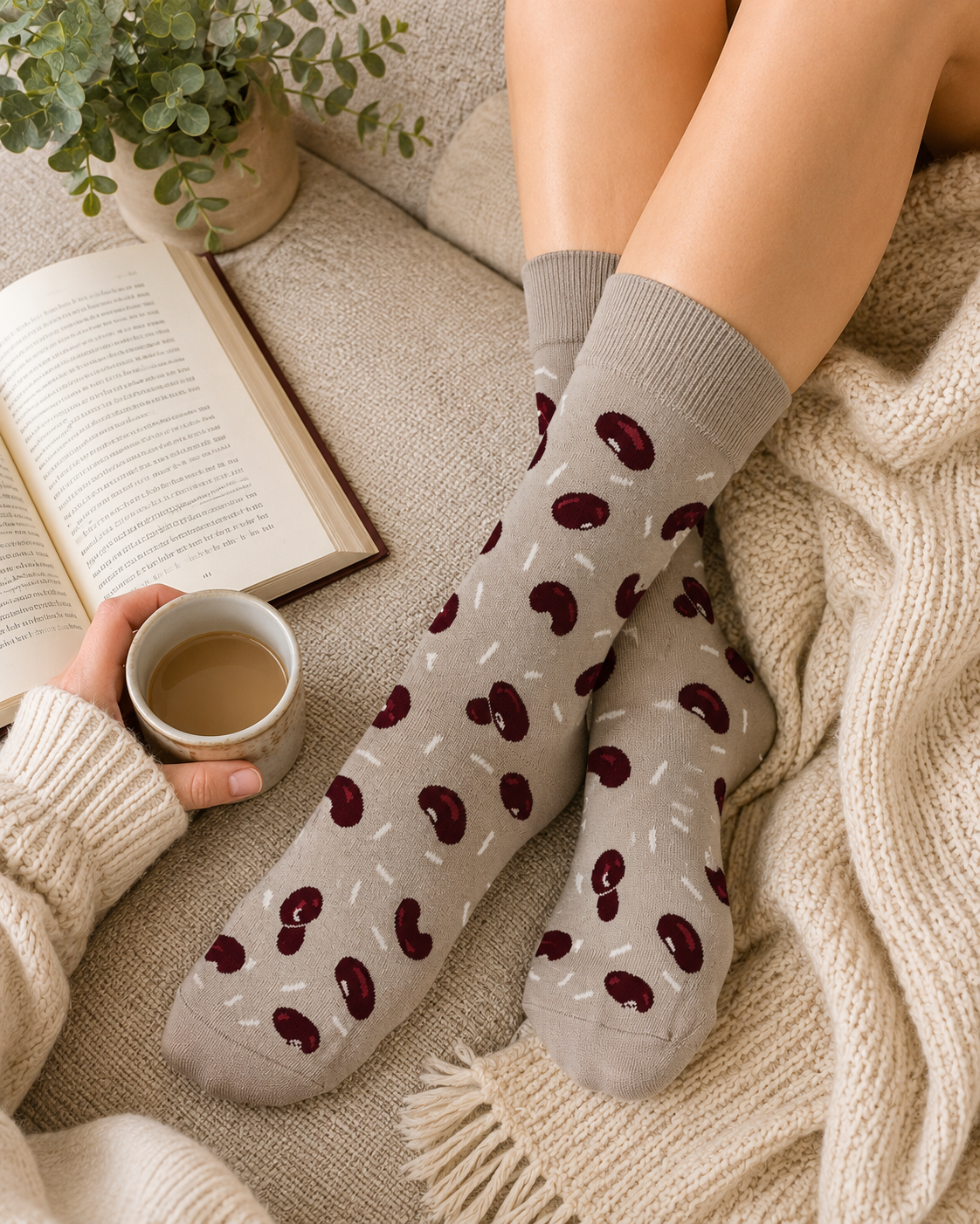 Red Beans and Rice Socks