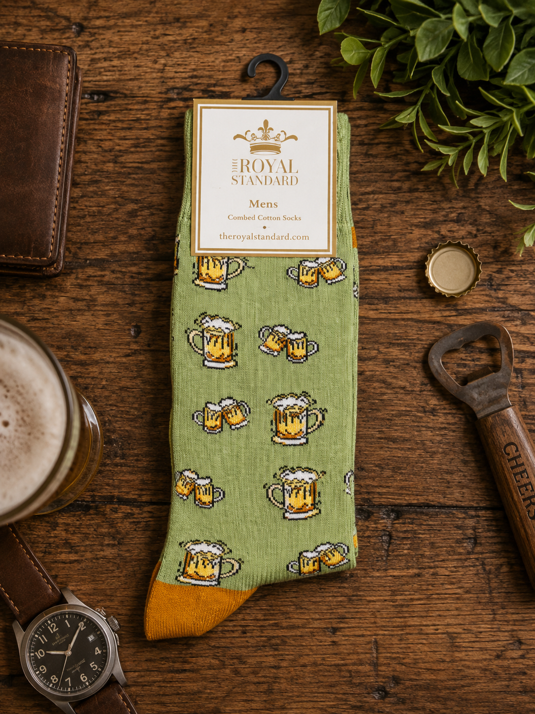 Men's Beer Cheers Socks