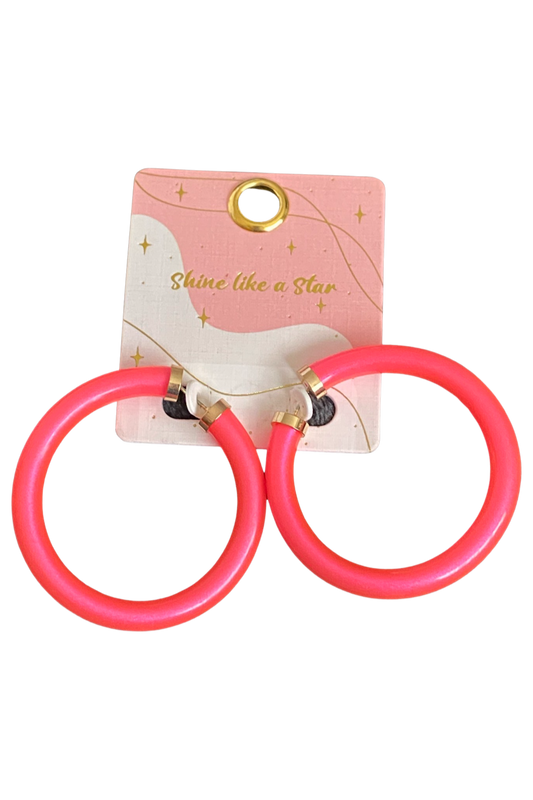 Pink Neon- Earrings
