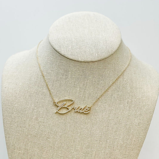 ''Bride'' Pearl- Necklace
