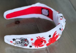 “Crawfish” Beaded- Headband
