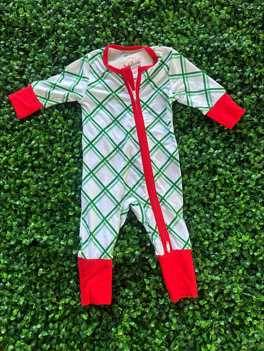 “Classic” Christmas Bamboo Zippy Pajamas