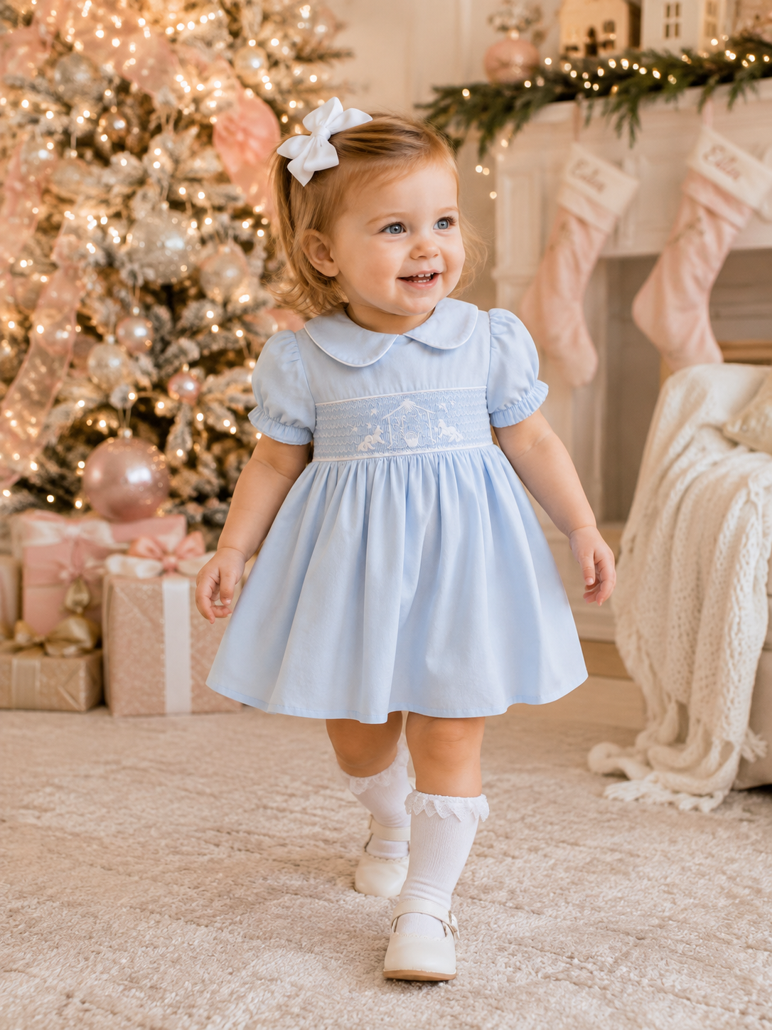 Light Blue Nativity Dress