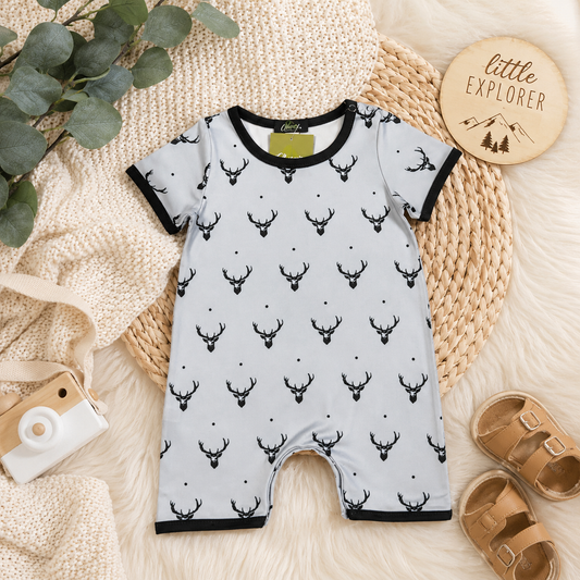 Stag Boy Romper