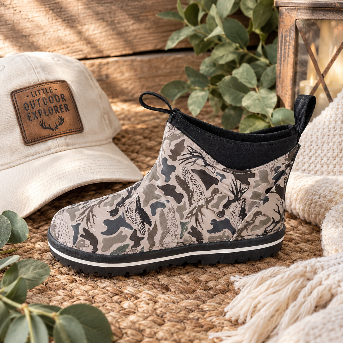 Flyaway Camo Deck Boots