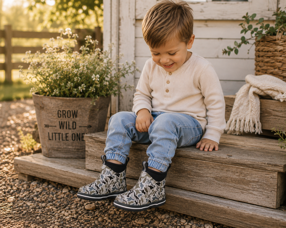 Flyaway Camo Deck Boots