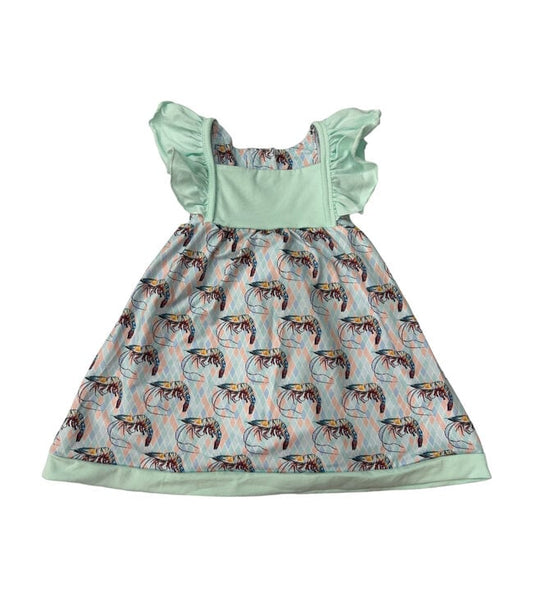 Diamond Shrimp Dress