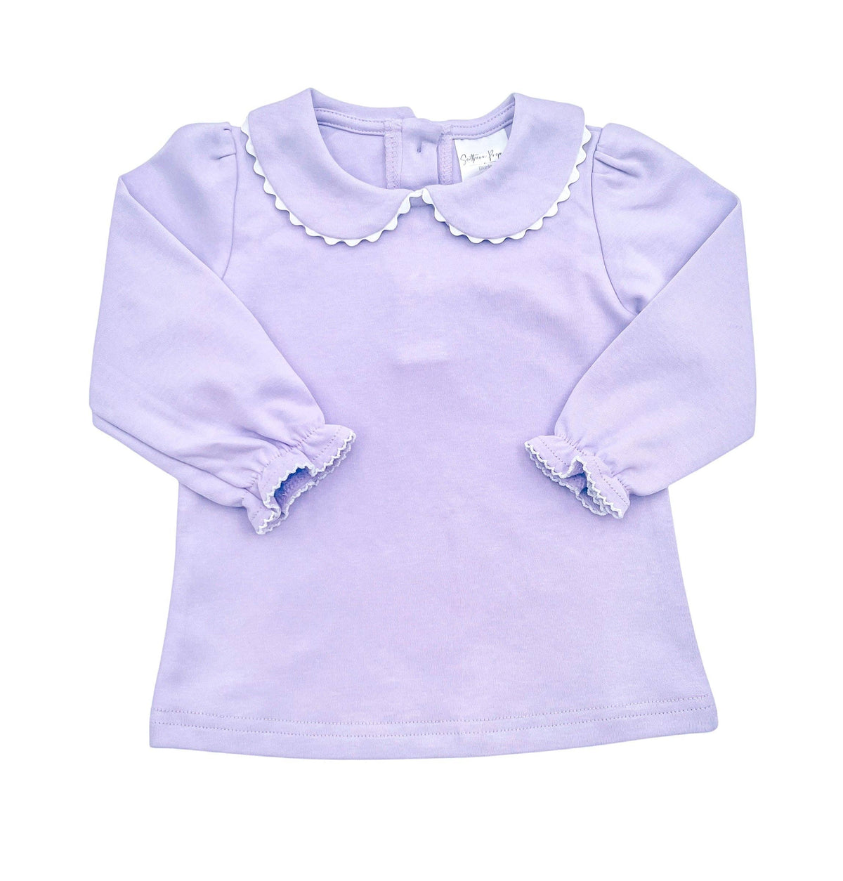 Shirt- Scalloped Collared LS