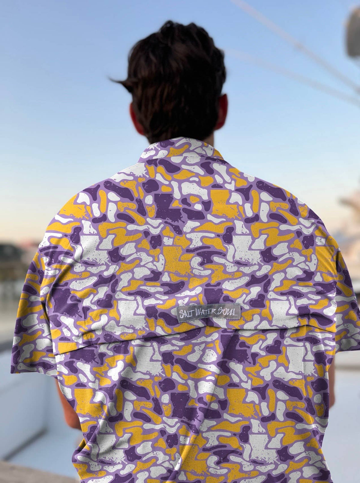 Louisiana Camo Fishing Shirt